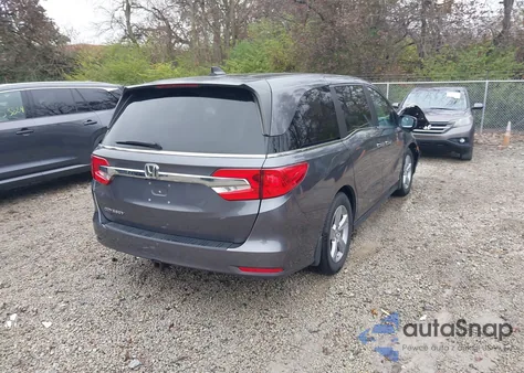 2019 Honda Odyssey Ex-L из США, поврежденный, VIN 5FNRL6H78KB004921
